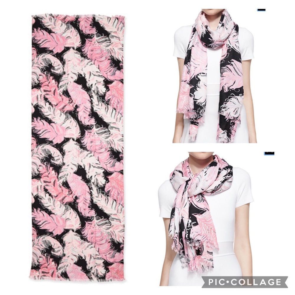Kate Spade Regal Feather Plumes Scarf 🧣